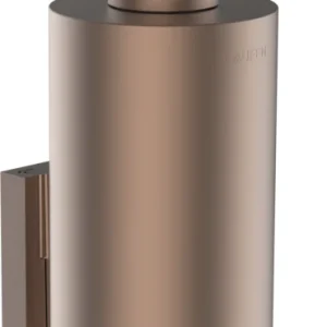 Distributeur de savon Laufen Niara Or rose PVD brossé base chrome Nouvelle Collection
